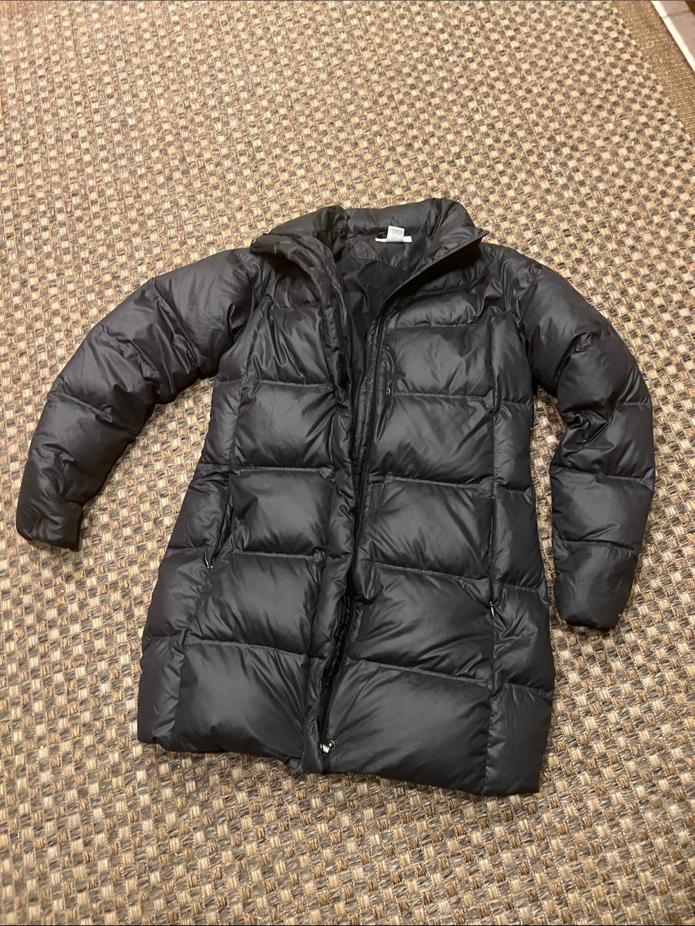 Columbia down Black Puffer Coat - Warm Quilted Jacket